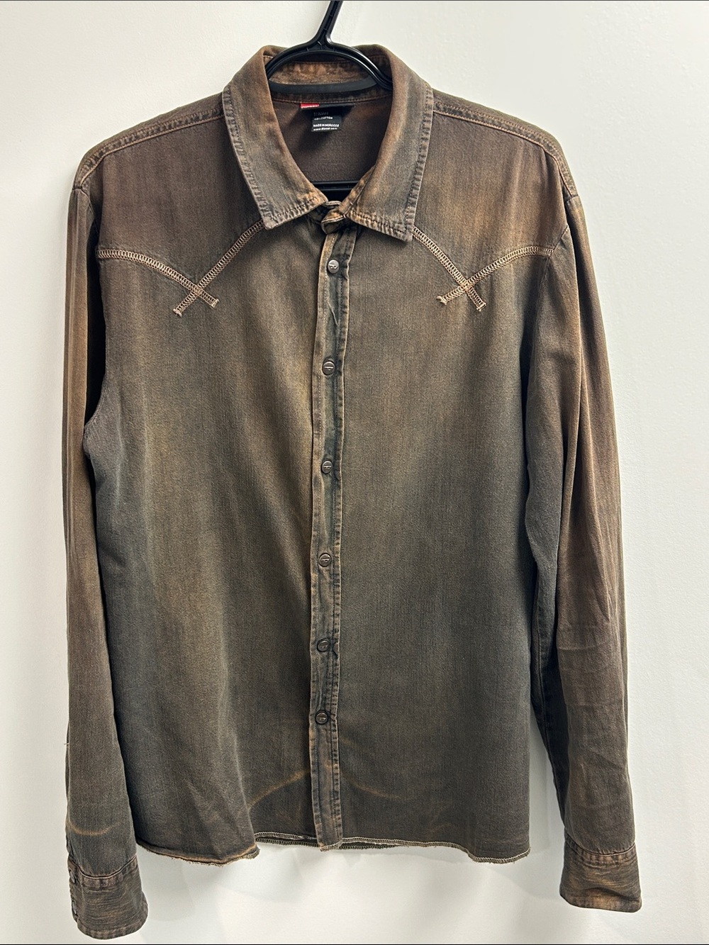 Diesel Vintage Denim Western Shirt